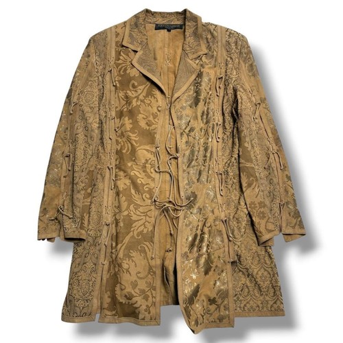 Giacca cappotto pelle