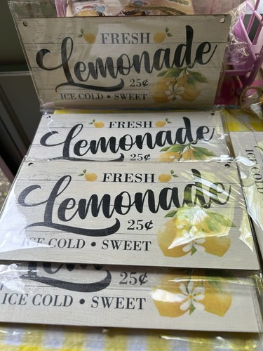 Insegna rustica limonata - insegna,