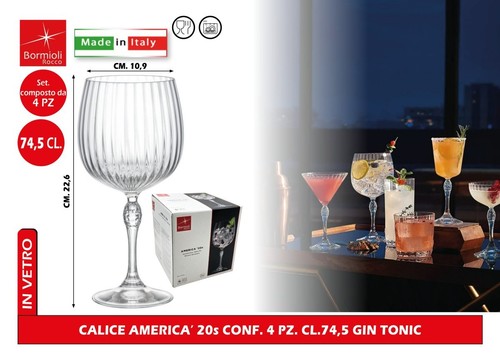Calici gin tonic - america, '20s