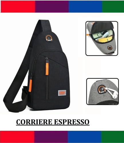 Zaino monospalla borsa uomo - monospalla,