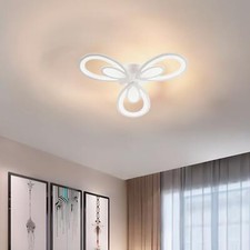 BUYBUY Lampadario LED 49W, Telecomando 2.4G, Luce Regolabile 4700lm BBLED009
