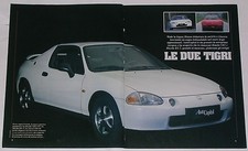 Article Articolo 1992 HONDA CRX VTi - MAZDA RX-7
