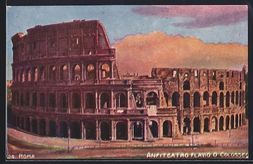 Roma anfiteatro flavio - anfiteatro,