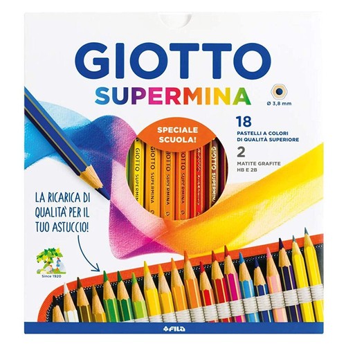 Pastelli matita giotto - a,