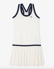 NWT Lacoste Terry White Cross