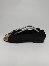 Ballerine Chanel pelle tessuto