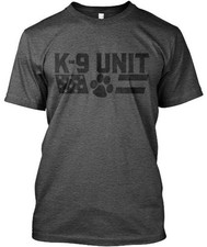 K-9 Unit Charcoal - T-shirt