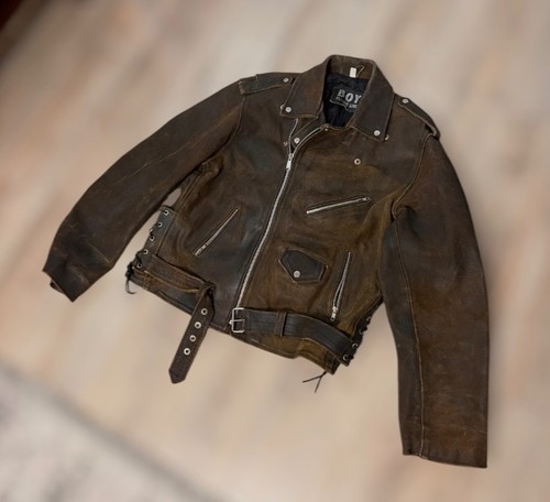 Giacca motociclista ragazzo - giacca,