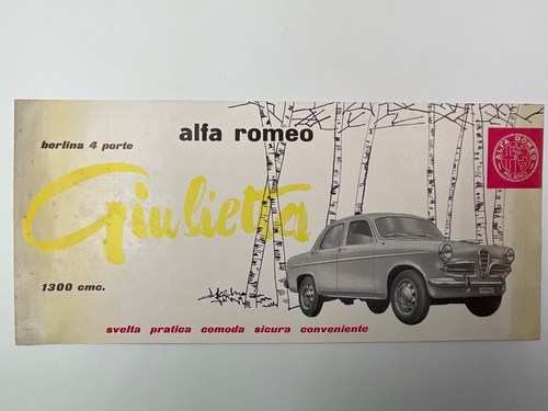 Alfa romeo giulietta - alfa, berlina