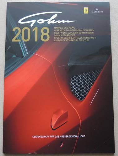 Ferrari gohm 2018 eventi news - ferrari,