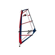 Vela Windsurf F2 Checker 3,5m² con albero e forcella surf sport acquatici - nuova