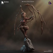 Psionic Alien Queen Resin