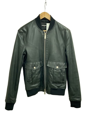 Dsquared2 leather jacket - leather,