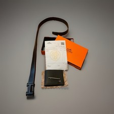 Set cintura e portafoglio Hermès (descrizione)