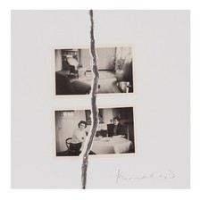 Jannis Kounellis, portafoglio / cassetta di lino, edizione firmata: 100 copie