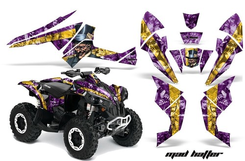 Kit grafico adesivi atv quad - adesivi,