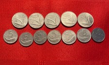 Lotto di 12 monete Italia da