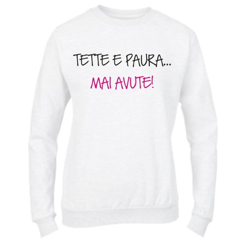 Felpa donna bambin girocollo - donna,