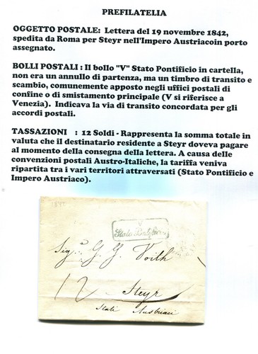 Pre23 lettera prefilatelica - pre23,