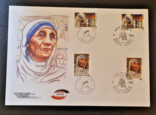 ITALIA_1999 - Madre Teresa - congiunta (busta con annulli primo giorno)