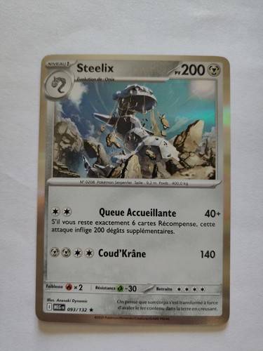 Carte pokemon steelix - carte,