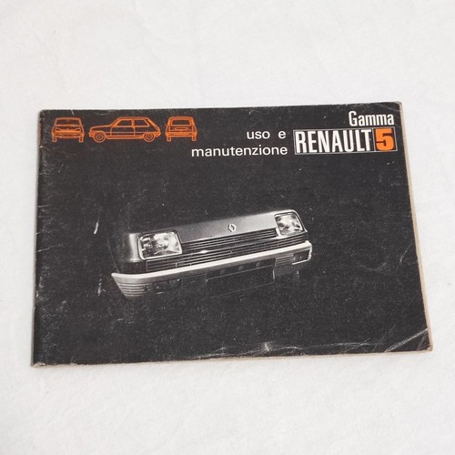 Renault gamma libretto - renault,
