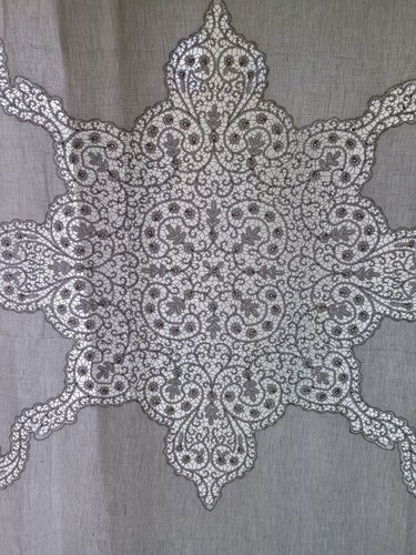 Tenda puro lino bianco - tenda,