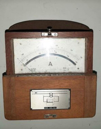 Amperometro analogico vintage