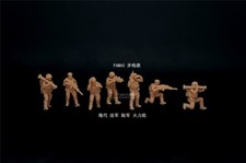 1/72 Modern France "FAMAS Rifle Heavy fire team" modello gruppo 7 uomini (stampato in 3D)