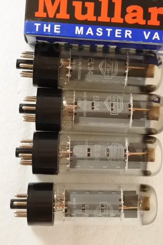 Mullard reissue el34 tubo - reissue, di