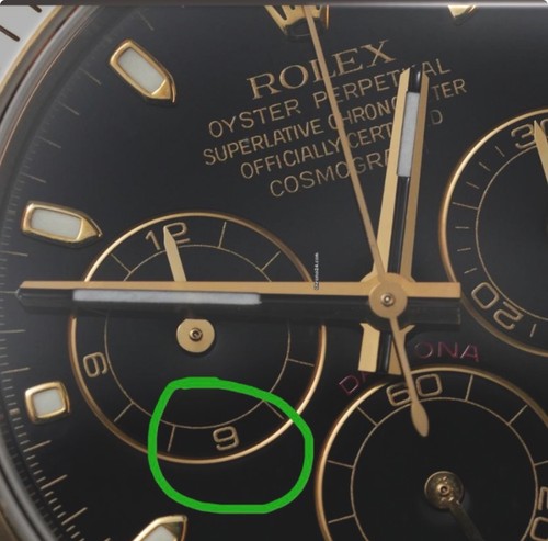 Rolex daytona dial - daytona, mistery