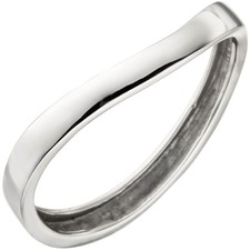 Anello Curvo Da Donna In Oro
