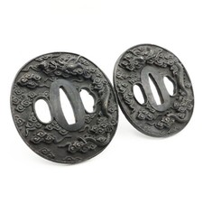 Tsuba Daisho Set di grandi e