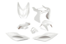 Kit carene 7 pezzi bianche