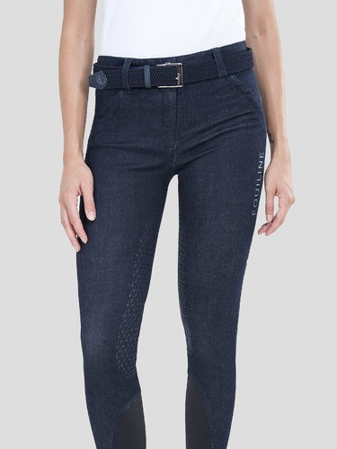Pantaloni equitazione jeans