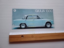 Alfa Romeo Giulia 1300 anni 60