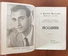 Pippo Baudo - 1° Festival Nazionale Microfono d'oro 1966 Trapani  (RARO)