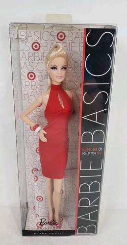 Bambola barbie basics modello - bambola,