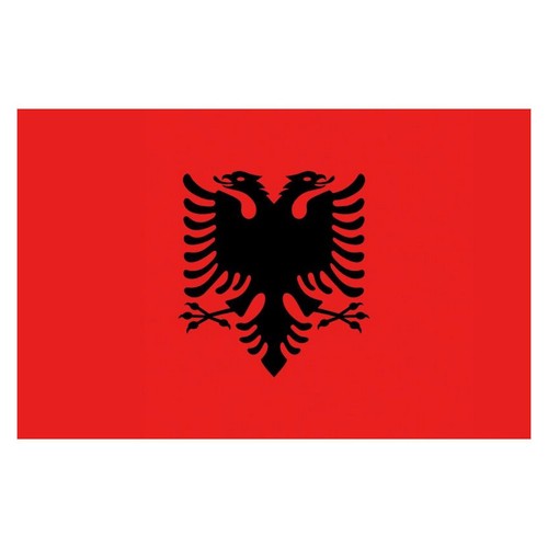 Bandiera albania cm - 20, 30