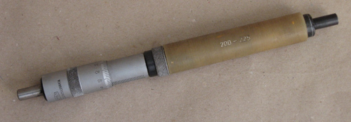 Vecchio strumento misura - di,