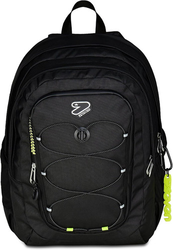 Zaino scuola tech line nero - scuola,