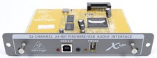 Behringer X-UF X32 USB Firewire Card per modelli X32 / IMBALLO ORIGINALE + Rechg + 1J GARANTITO✅