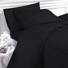 COPRIPIUMINO MATRIMONIALE IN RASO DI COTONE SET SACCO COPRI PIUMONE E 2 FEDERE