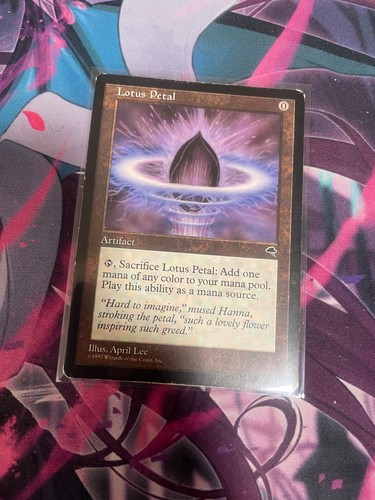 Mtg lotus petal tempest - petal,