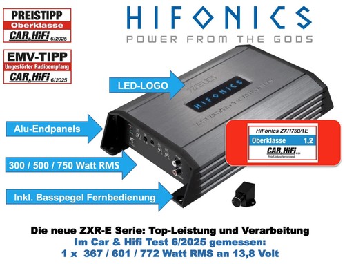 Hifonics zxr750 - hifonics, zxr750/1e