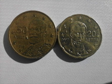 RARO Euro Grecia - 20 e 50
