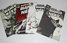 Batman bianco nero - bianco, e