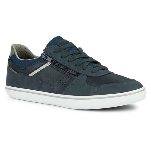 Geox elver men navy leather - men's,
