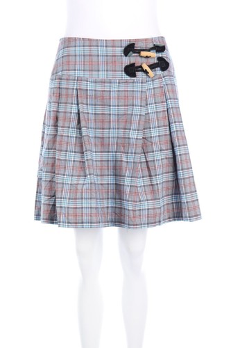 Minigonna tartan senza