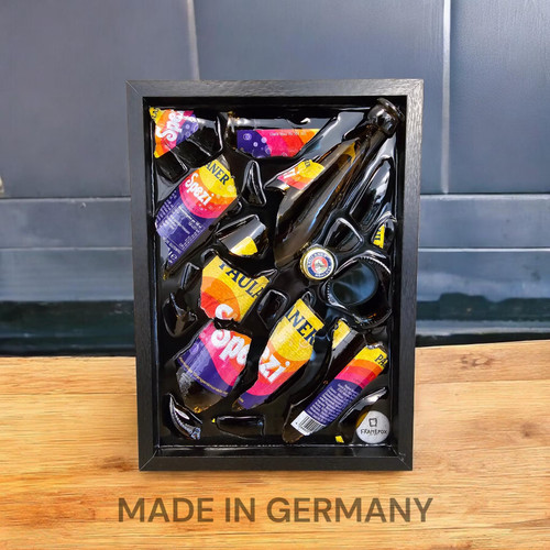 Paulaner spezi broken bottle - spezi,